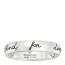 GC For Love Ring 5mm (Silver 92.5)
