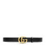 GC Leather belt with Double G buckle (Marmont) 자체제작상품