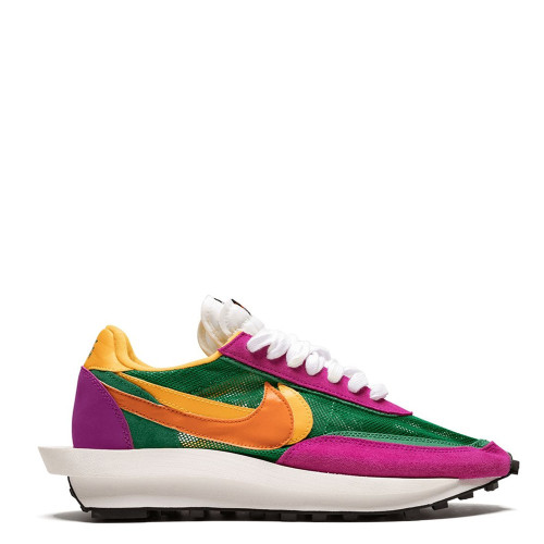 nike sacai waffle pink multi (H12)