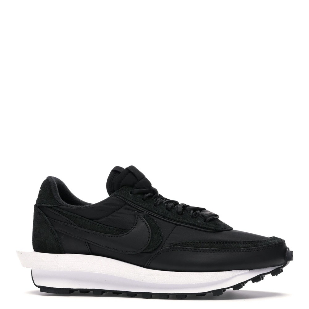 nike sacai waffle all black (H12)