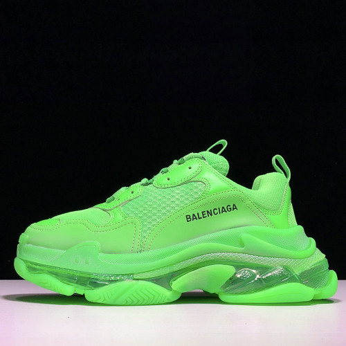 BLCG Triple S Clear Sole Neon green (ZH)