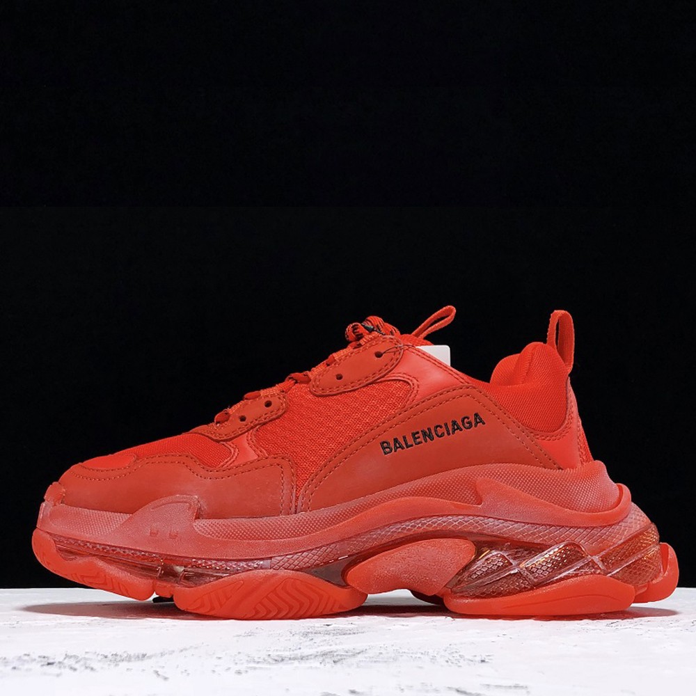 BLCG Triple S Clear Sole Red (ZH)
