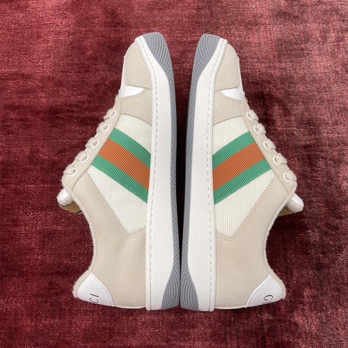 GC Women`s Screener sneakers 구찌 스크리너 오프 화이트가죽
