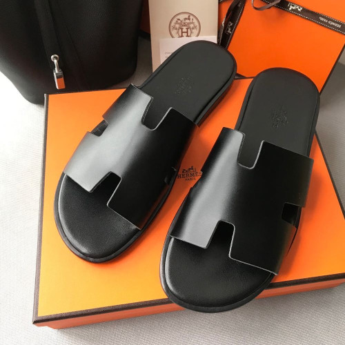 H Mens Izmir Slide Swift Leather 에르메스 이즈미르 (Hand Made)