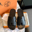 H Mens Izmir Slide Swift Leather 에르메스 이즈미르 (Hand Made) (V2)