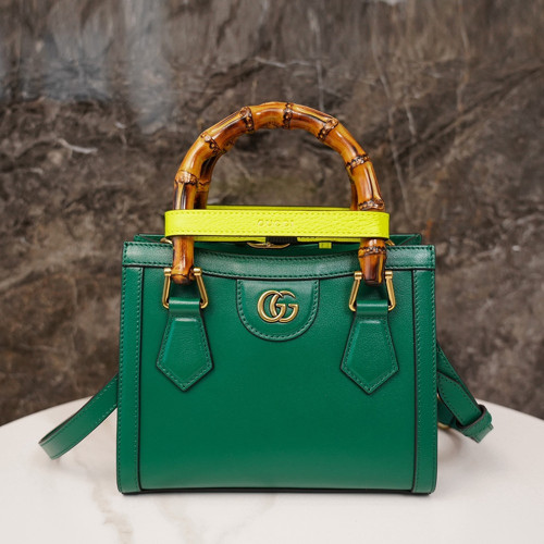 GC 655661 다이애나 미니 토트백 Green