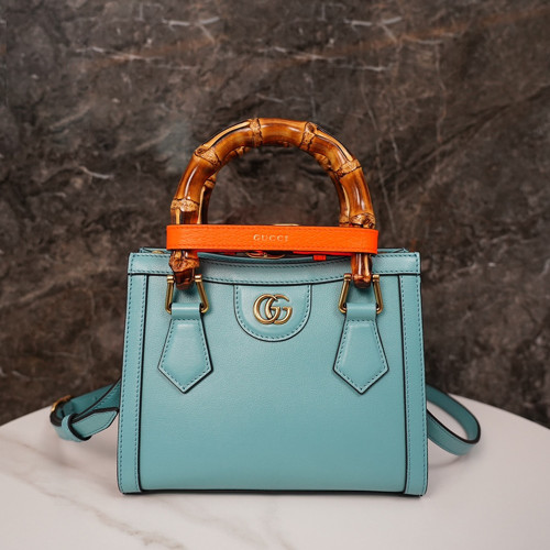 GC 655661 다이애나 미니 토트백 Light Blue