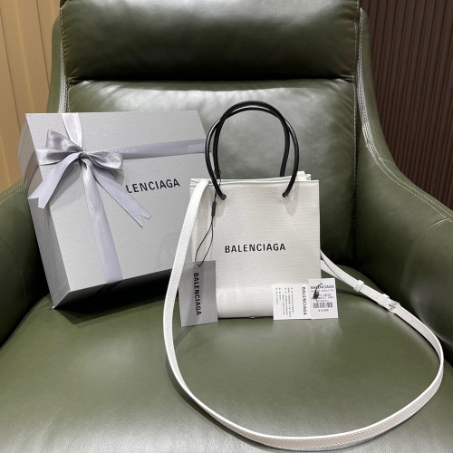 BLCG 572411 SHOPPING XXS 토트백 White