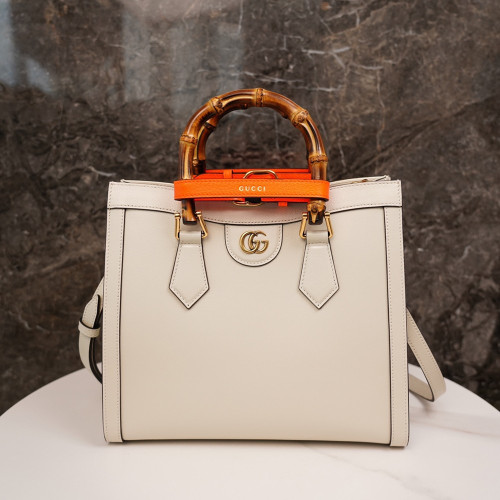 GC 660195 다이애나 스몰 토트백 White