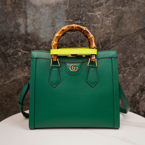 GC 660195 다이애나 스몰 토트백 Green