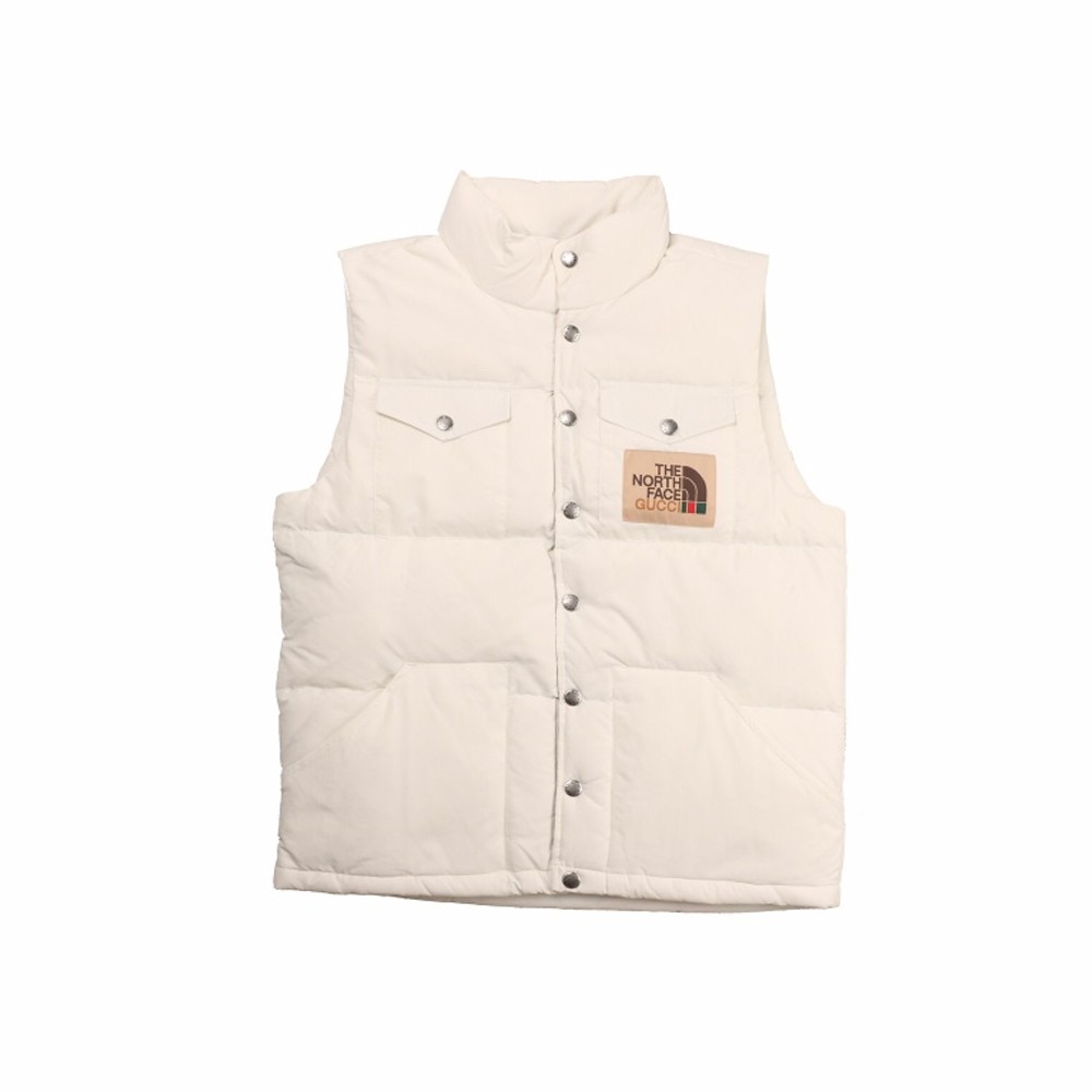 GC X NOR Padded Vest ivory (Goose down)