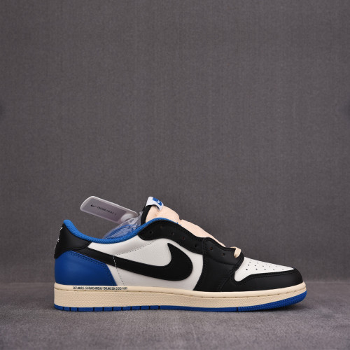 Air Jordan 1 X Fragment X Travis Scott low Military Blue (M) 