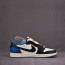 Air Jordan 1 X Fragment X Travis Scott low Military Blue (M) 