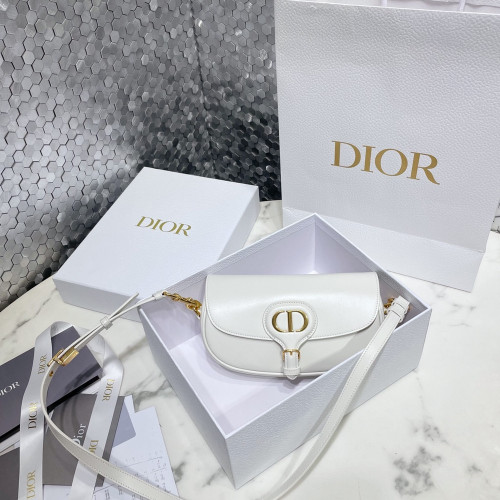 CD 디올 DIOR BOBBY EAST-WEST 바비 이스트웨스트 백 White