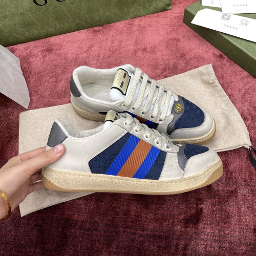 GC Men's Screener sneakers 구찌 스크리너 Deepblue