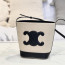 CLN 셀린느 SMALL BUCKET CUIR TRIOPHE 스몰 버킷 트리오페 Vanilla & Black