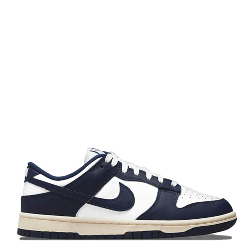 Nike Dunk Low Midnight Navy and White (M)