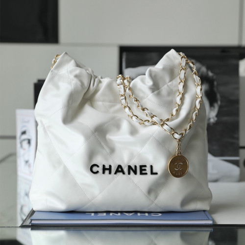 샤넬 AS3260 CHANEL 22 스몰 핸드백 White(black)