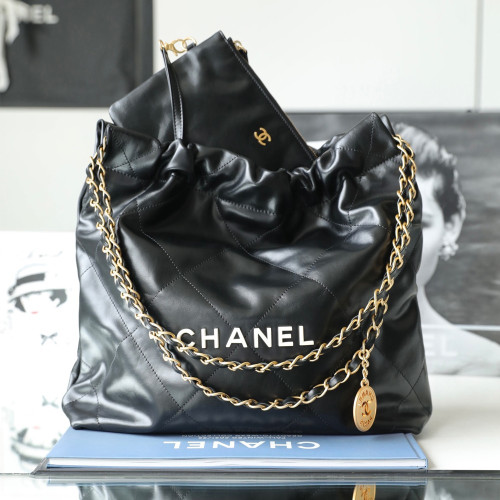 샤넬 AS3260 CHANEL 22 스몰 핸드백 Black(white)
