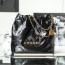 샤넬 AS3260 CHANEL 22 스몰 핸드백 Black(gold)