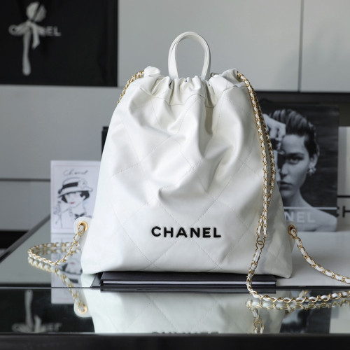 샤넬 AS3313 CHANEL 22 백팩 White(black)