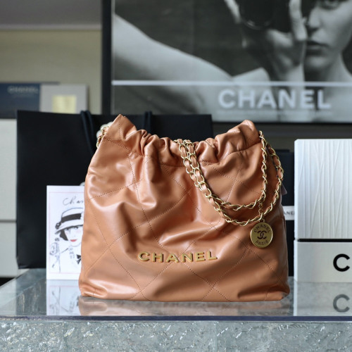 샤넬 AS3260 CHANEL 22 스몰 핸드백 Brown