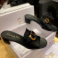 CD 디올 30 몽테인 힐 슬라이드 30 Montaigne Heeled Slide Black
