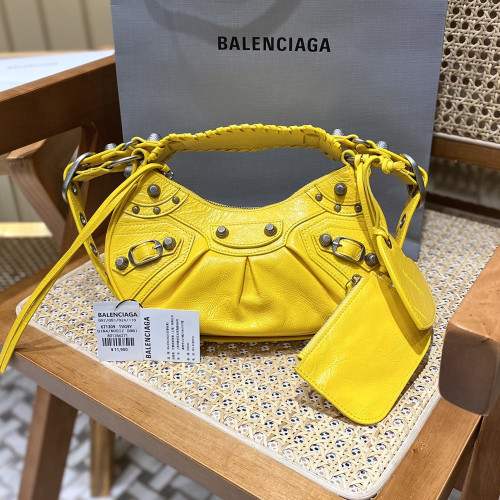 BLCG 671309 LE CAGOLE XS 숄더 BAG 르카골 숄더백 Yellow