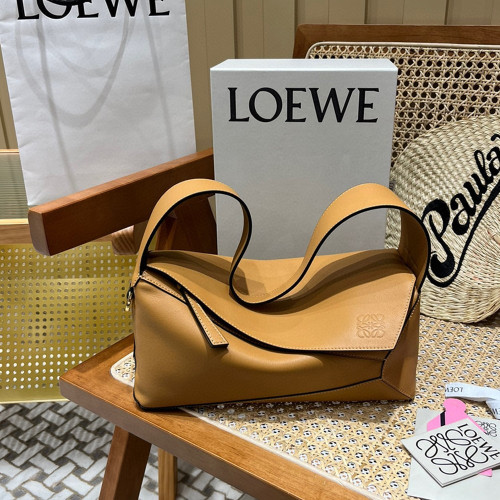 LOW 로에베 퍼즐 호보백 Puzzle Hobo bag Warm Desert