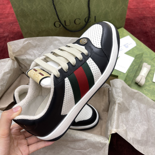 GC Men's/Women`s Screener sneakers 구찌 스크리너 블랙&화이트