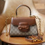 GC 구찌 703848 홀스빗 1955 탑 핸들백 Light Brown