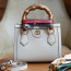 GC 구찌 702732  다이애나 미니 토트백 White leather
