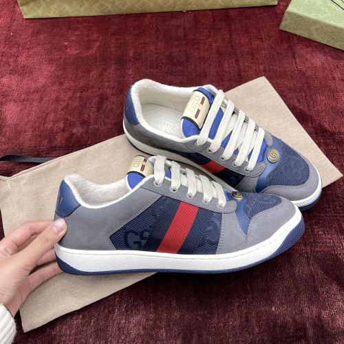 GC Men's 576223 Screener sneakers 구찌 스크리너 Grey