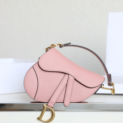 CD 디올 M0447C Small SADDLE 스몰 새들 백 Pink