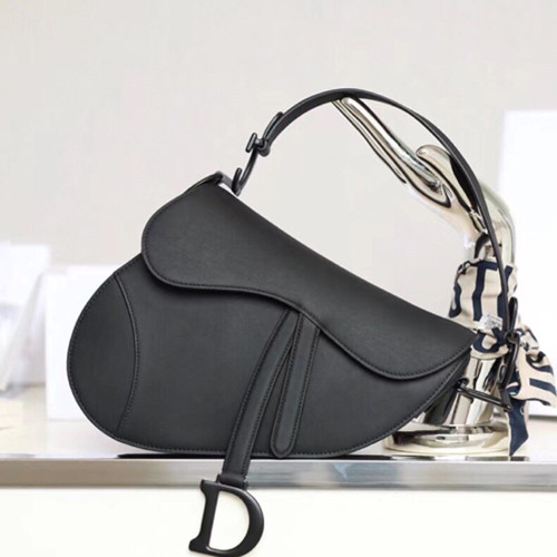 CD 디올 M0446S SADDLE 새들 백 SemiMatte Black