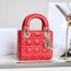 디올 LADY DIOR 미니 백 Red