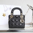 디올 LADY DIOR 미니 백 Black(gold)