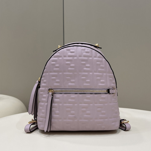 FD 펜디 미니 백팩 Light purple