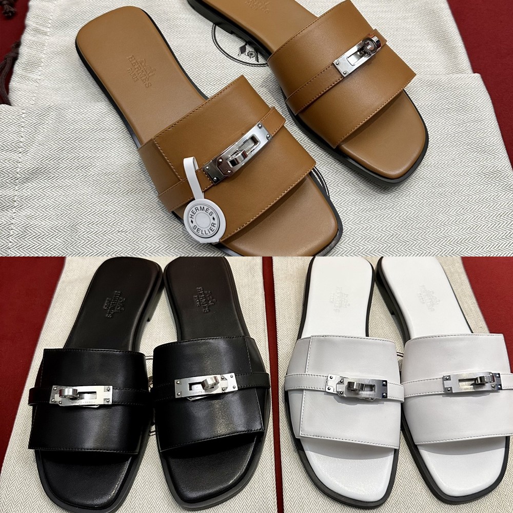 H Womens GIULIA 에르메스 줄리아 켈리 뮬 (3color)
