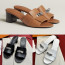 H Womens GIGI 에르메스 지지 켈리 뮬 (3color)
