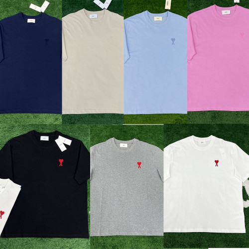 Ami Half Sleeve T Shirt Type7 (7color)
