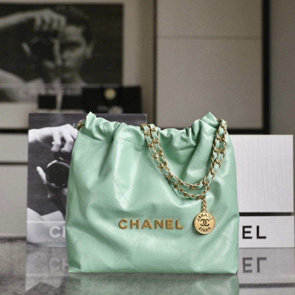 샤넬 AS3260 CHANEL 22 스몰 핸드백 Mint