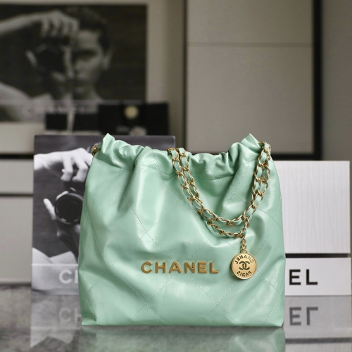 샤넬 AS3260 CHANEL 22 스몰 핸드백 Mint