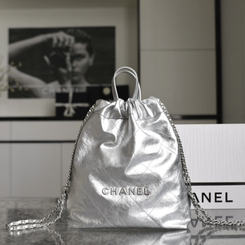 샤넬 AS3859 CHANEL 22 백팩 Silver