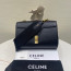 CLN 셀린느 196853 틴 소프트 16 Black 그레인카프스킨