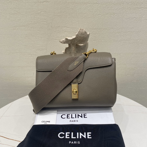 CLN 셀린느 196853 틴 소프트 16 taupe 그레인카프스킨