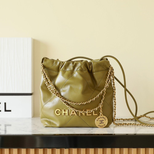 샤넬 AS3980 CHANEL 22 MINI HANDBAG 샤넬 22 미니 핸드백 Green