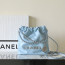 샤넬 AS3980 CHANEL 22 MINI HANDBAG 샤넬 22 미니 핸드백 Blue(silver)