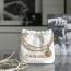 샤넬 AS3980 CHANEL 22 MINI HANDBAG 샤넬 22 미니 핸드백 White(gold)