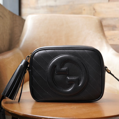 GC 구찌 742360 구찌 블론디 스몰 숄더백 Black
